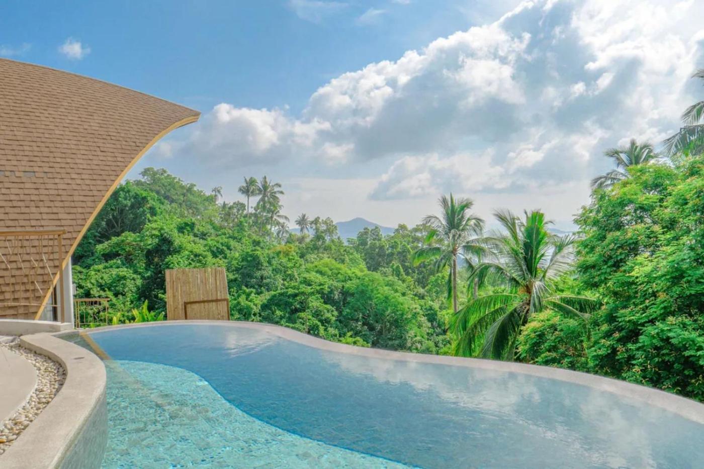 Phra Chan Villa 2Br - Infinity Pool & Sea View Chaweng  Exterior photo